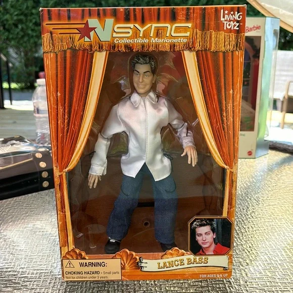 Lance Bass from *NSYNC doll